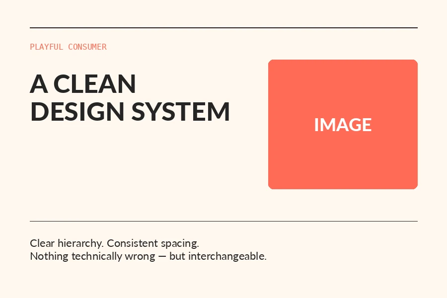 Decent example for Playful / consumer