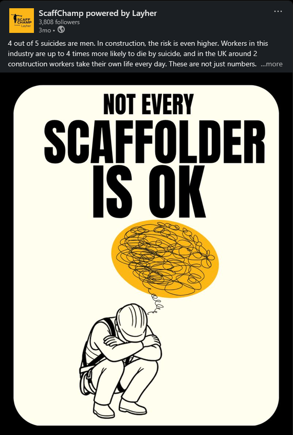 Campaign visual: Not every scaffolder is ok